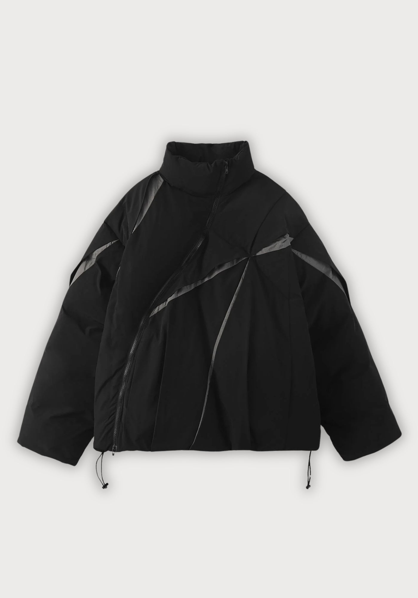 Doudoune Unisexe Coton Polyester | Asymétrique Élégante Hiver Cocooning 1