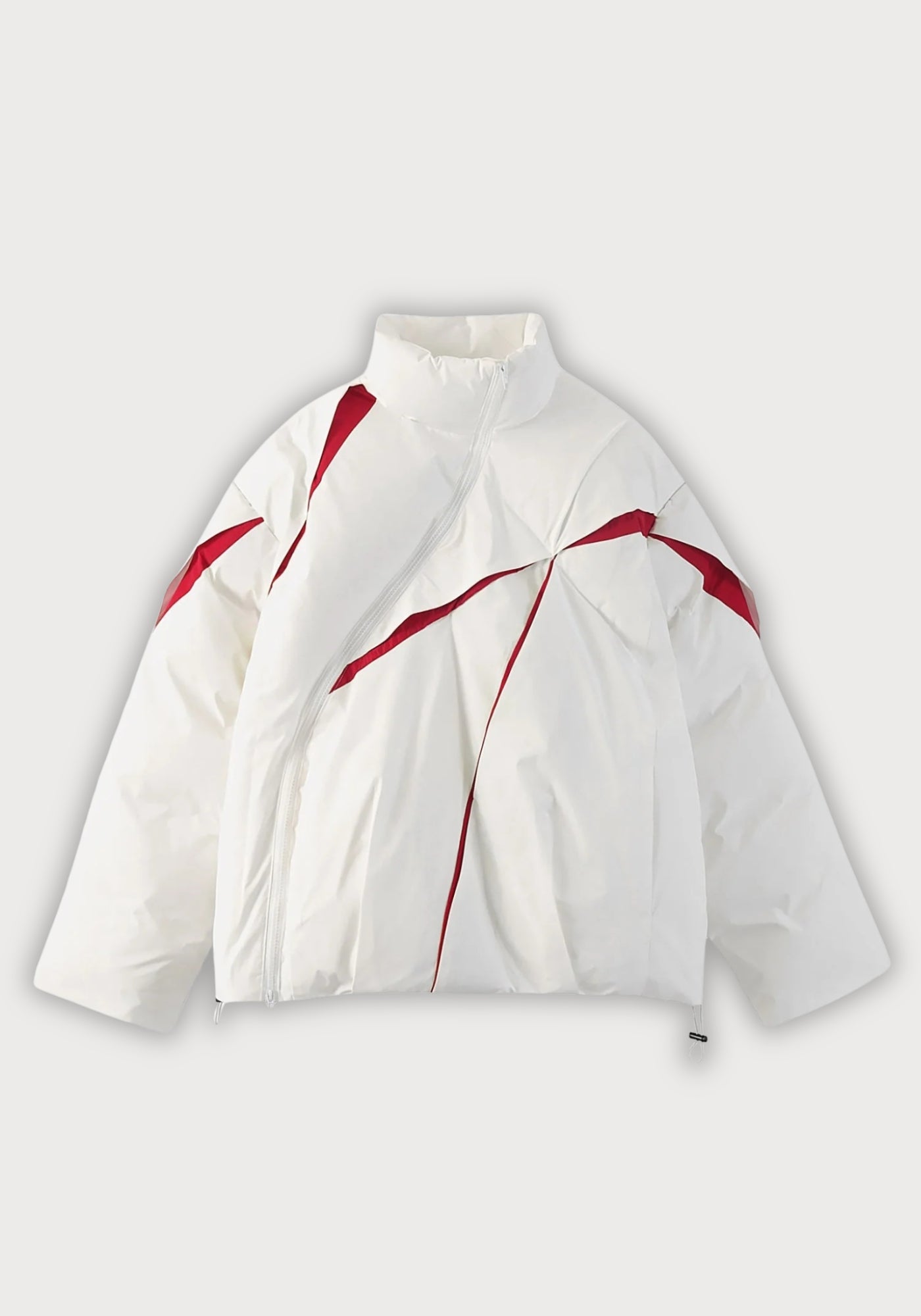 Doudoune Unisexe Coton Polyester | Asymétrique Élégante Hiver Cocooning 9