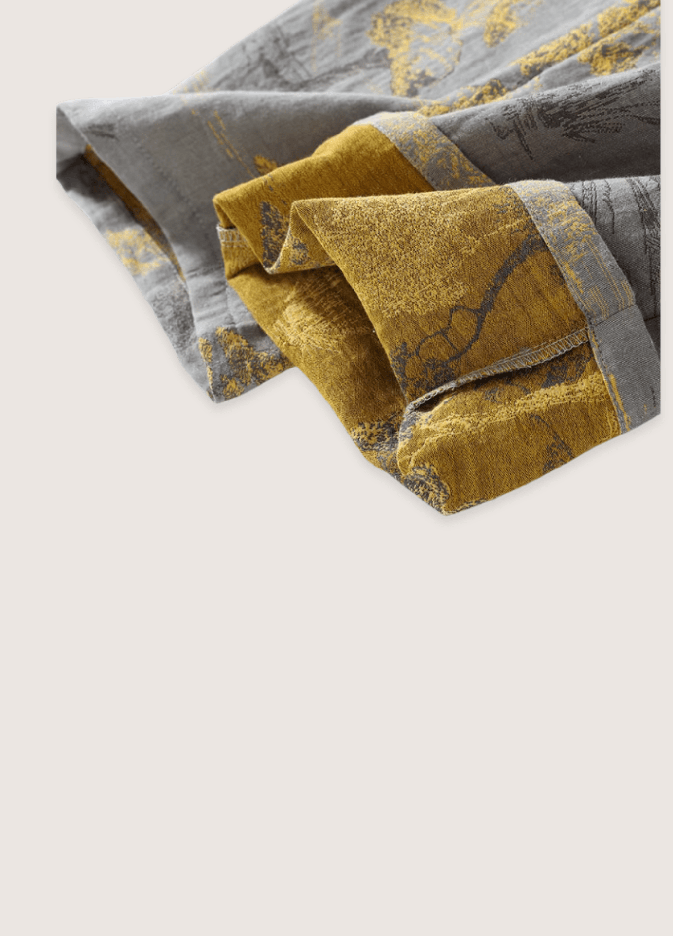 Ensemble Homme 100% Coton Kimono | Élégant Pyjama Automnal 4
