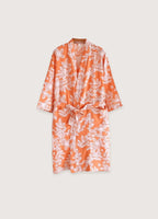 Femme 100% Coton Peignoir Kimono | Floral Ample Élégant pour Moments de Détente 2