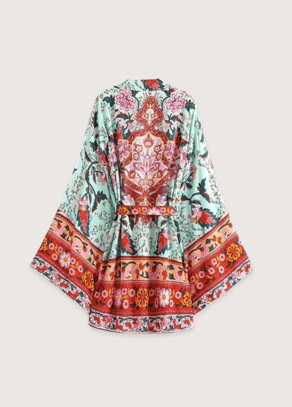Femme Coton Kimono Court | Élégant et Confortable Veste d'Été 1