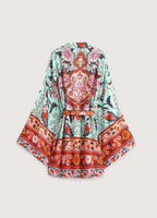 Femme Coton Kimono Court | Élégant et Confortable Veste d'Été 1