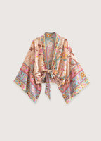 Femme Kimono Court en Coton | Élégant et Polyvalent 0