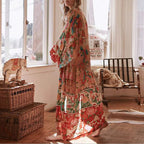 Femme Kimono Floral | Élégant Vêtement d'Été Confortable 0