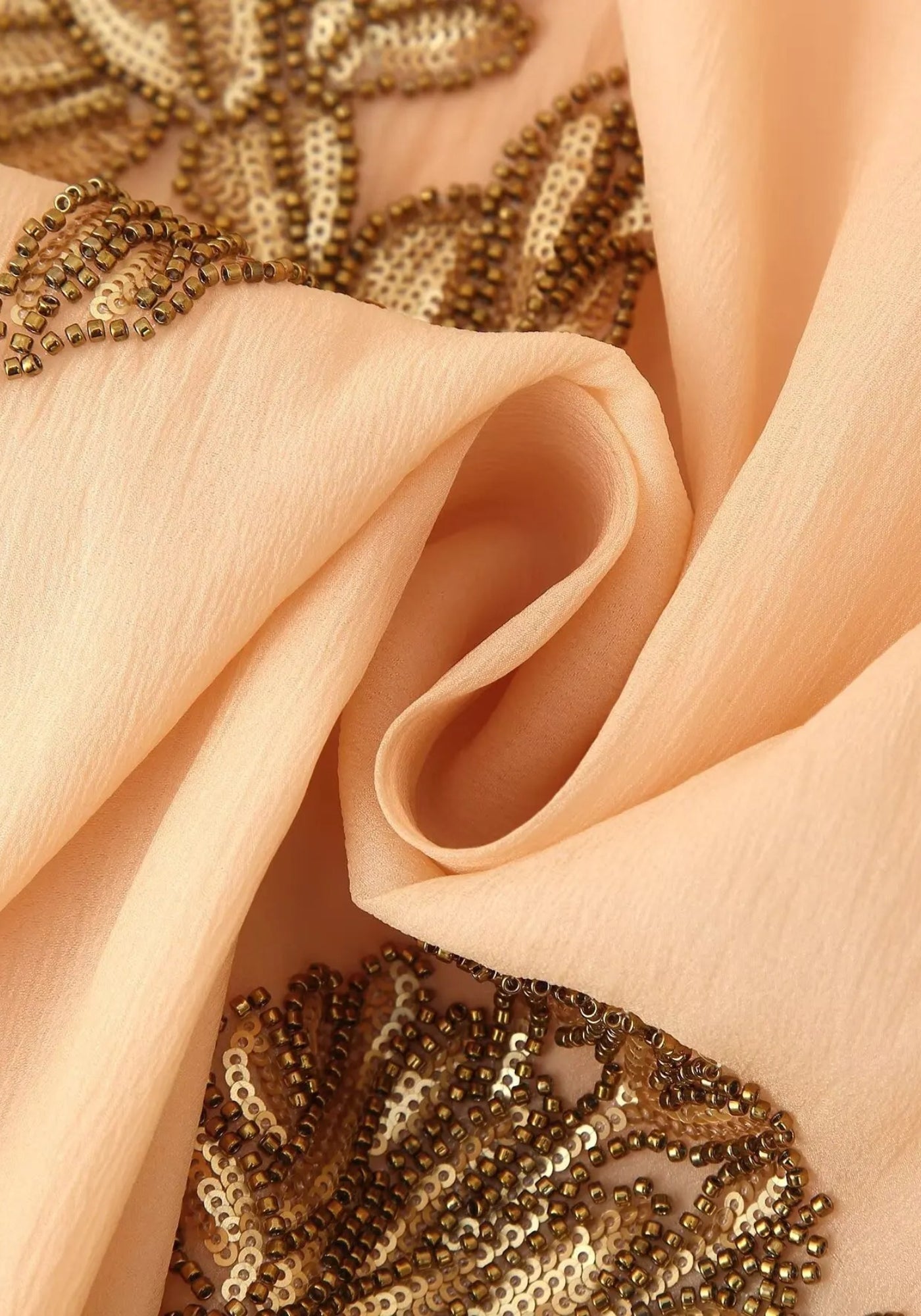 Femme Kimono Soie Beige | Élégant et Brodé | Coupe Ample pour Occasions Spéciales 4