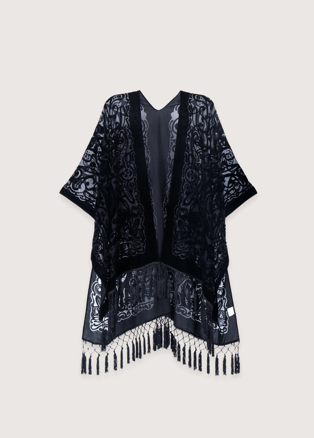 Femme Veste Kimono | Élégante Coupe Fluide Chic 0
