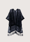 Femme Veste Kimono | Élégante Coupe Fluide Chic 0