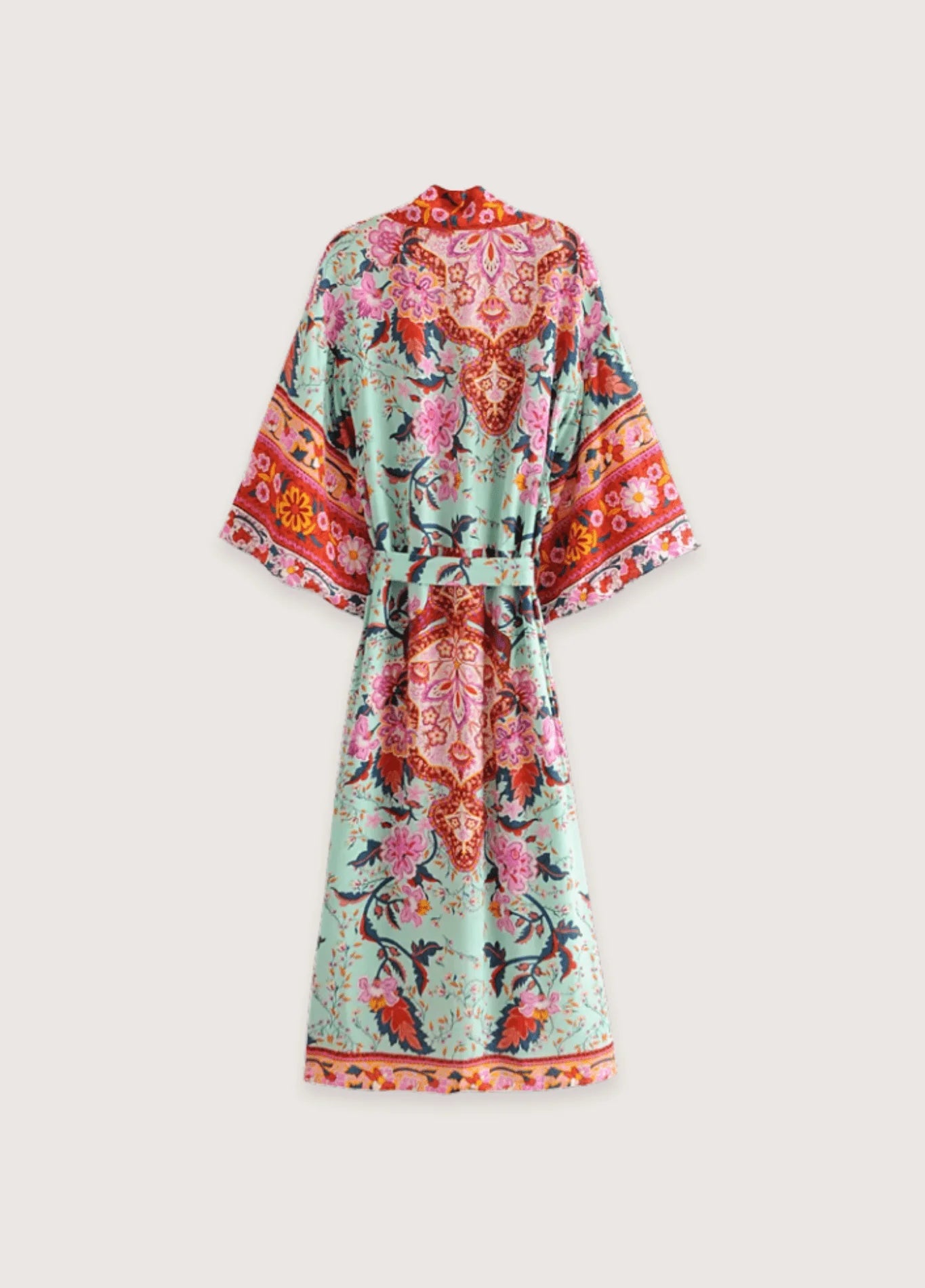 Femmes Kimono 100% Viscose | Élégant Motif Floral Confortable 3