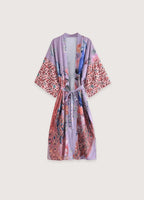 Femmes Kimono Violet | Élégant Kimono Long en Polyester 0
