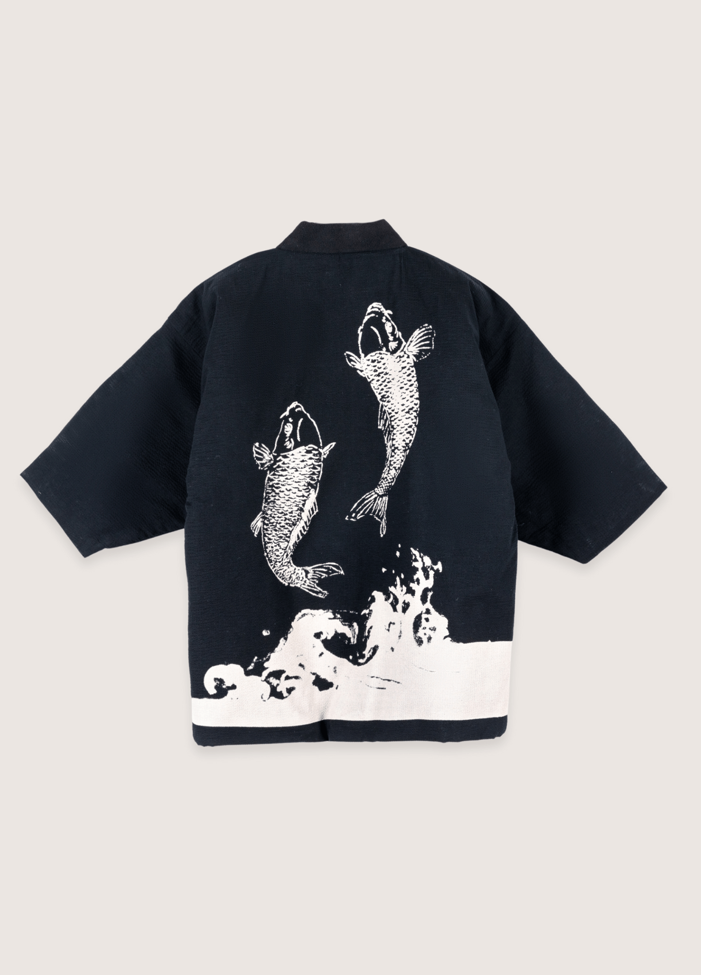 Homme Veste Kimono Noir | Élégante Tunique Japonaise Traditionnelle 0