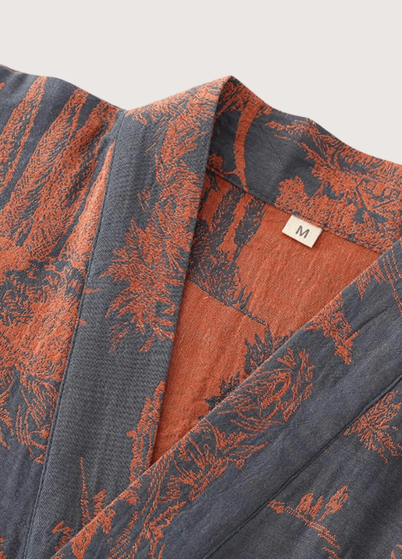 Hommes Peignoir Kimono Japonais | Élégant Confortable Tissu Coton 2
