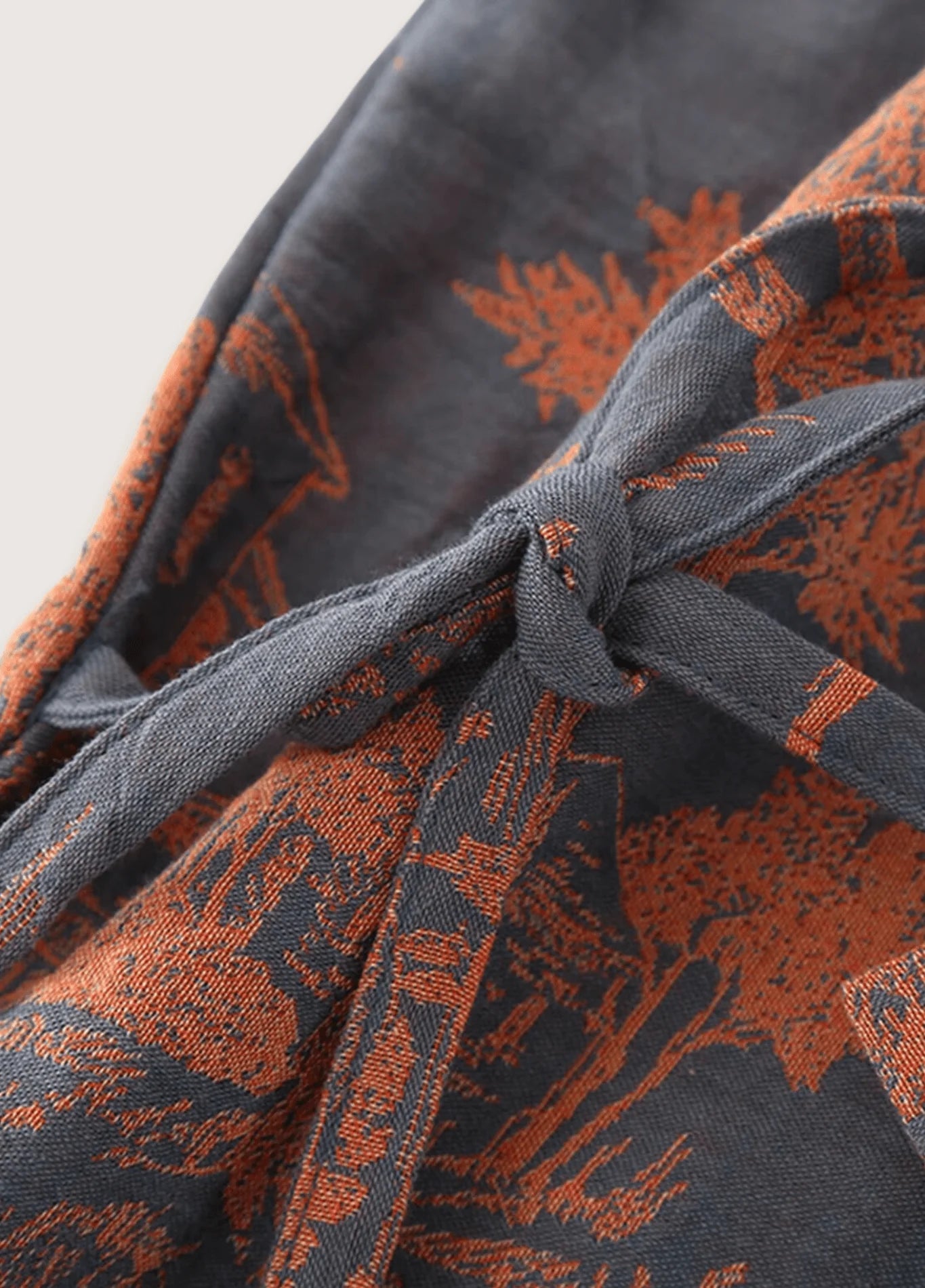 Hommes Peignoir Kimono Japonais | Élégant Confortable Tissu Coton 3