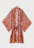 Kimono Femme Coton Floral | Élégant Long Kimono Japonais pour Détente 0