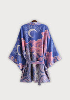 Kimono Femme Coton Léger | Élégant Kimono de Plage de Style Bohème Été 1