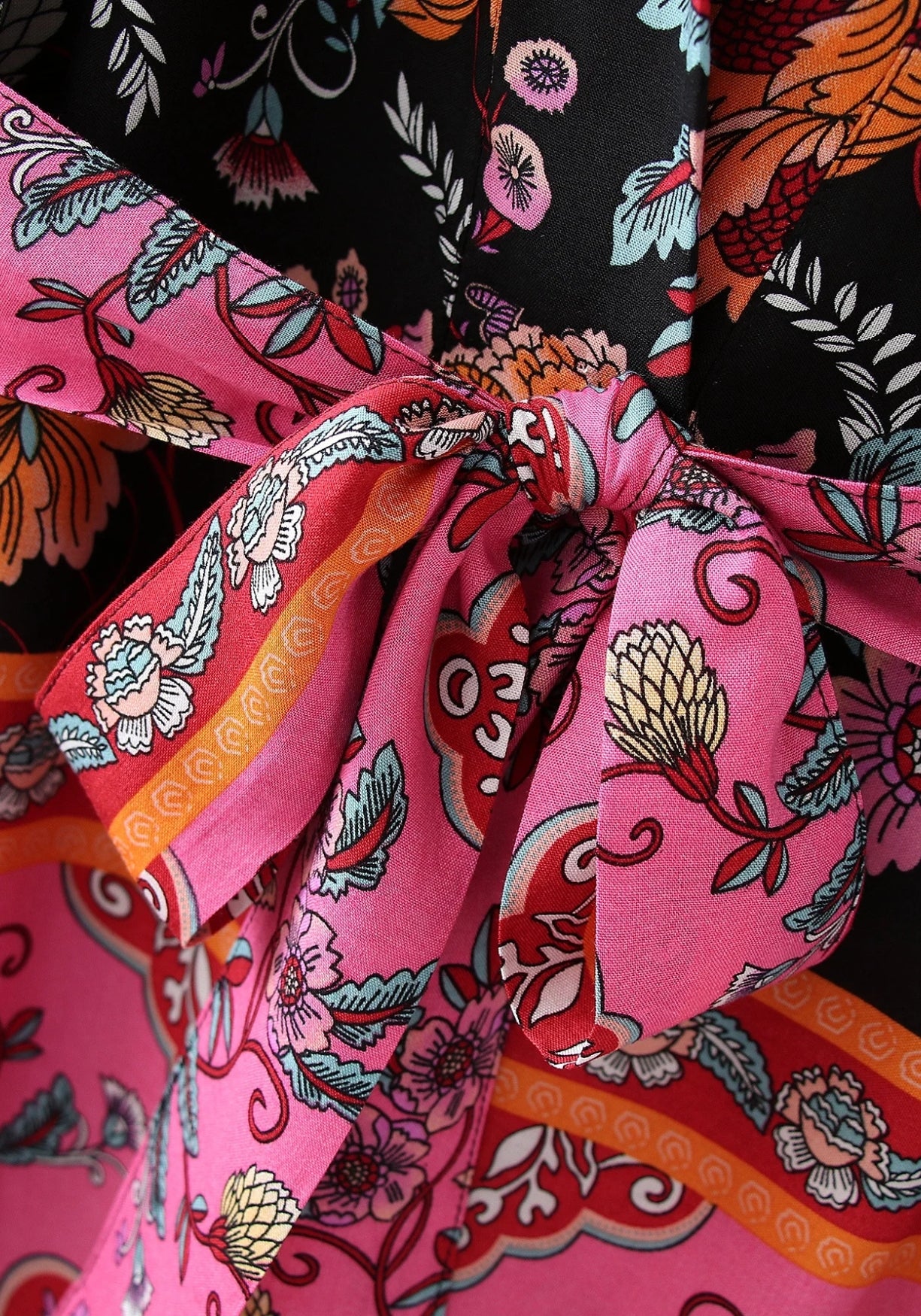 Kimono Femme Floral 100% Coton | Élégant et Aérien pour l'Été 2
