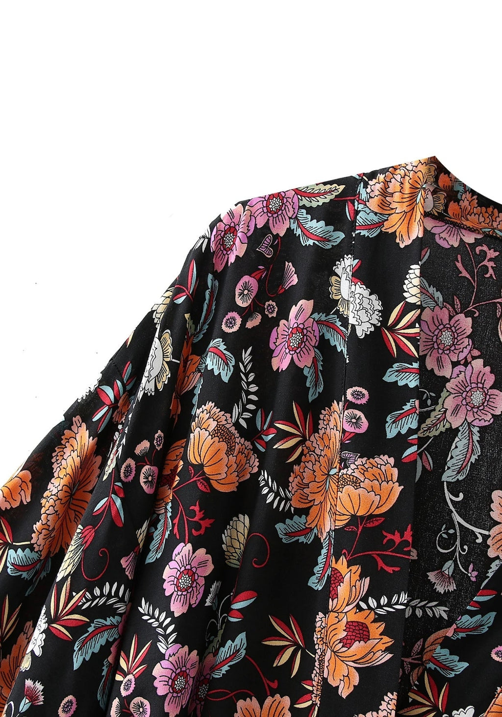 Kimono Femme Floral 100% Coton | Élégant et Aérien pour l'Été 3