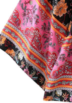 Kimono Femme Floral 100% Coton | Élégant et Aérien pour l'Été 5