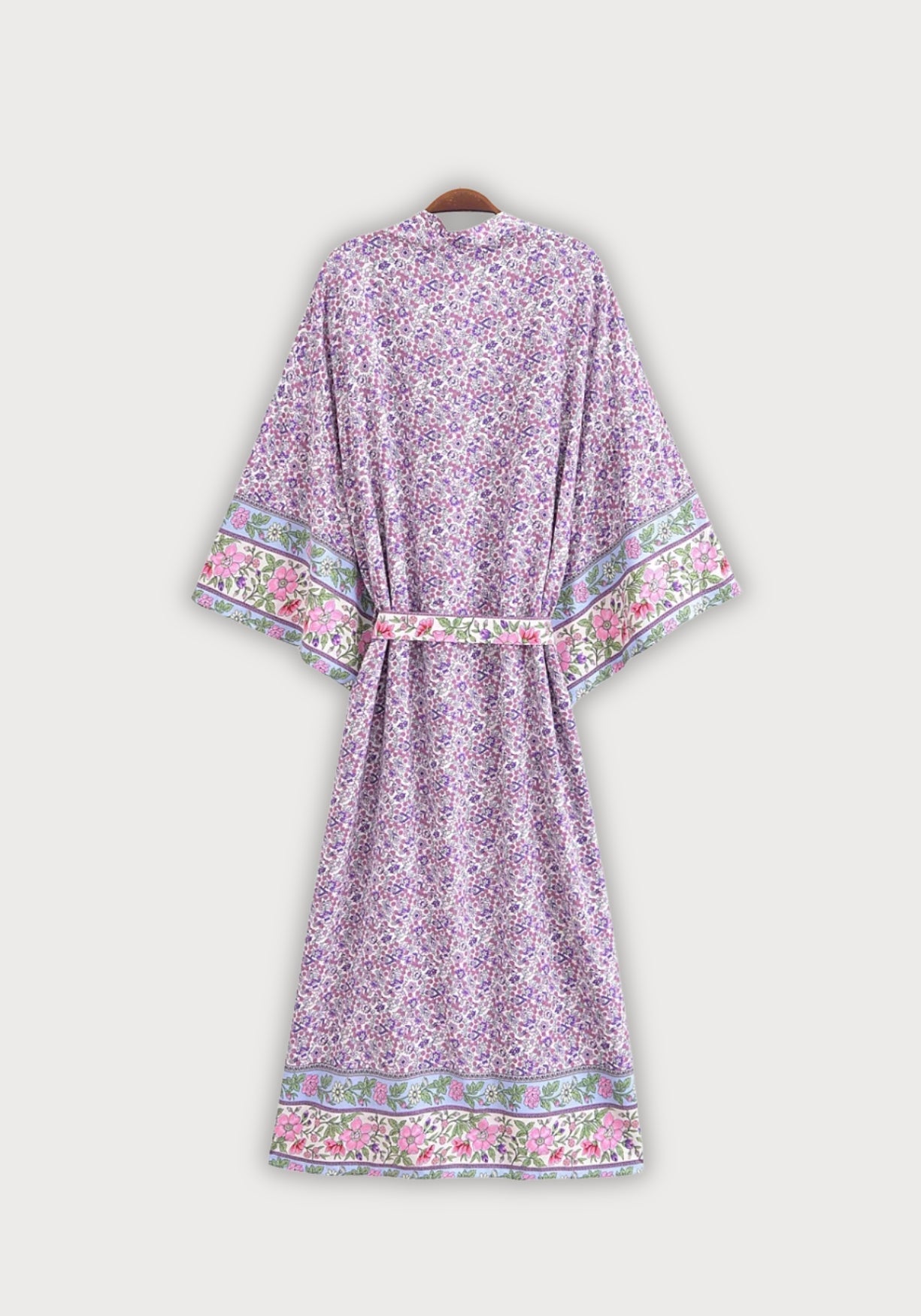 Kimono Femme Floral Léger | Élégant Kimono Long Plage Estival 1