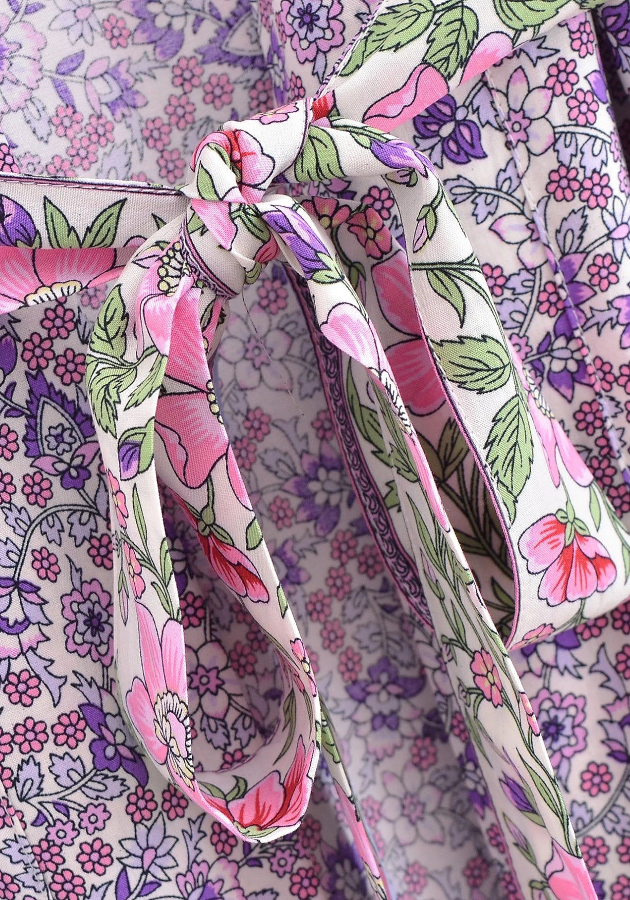 Kimono Femme Floral Léger | Élégant Kimono Long Plage Estival 2