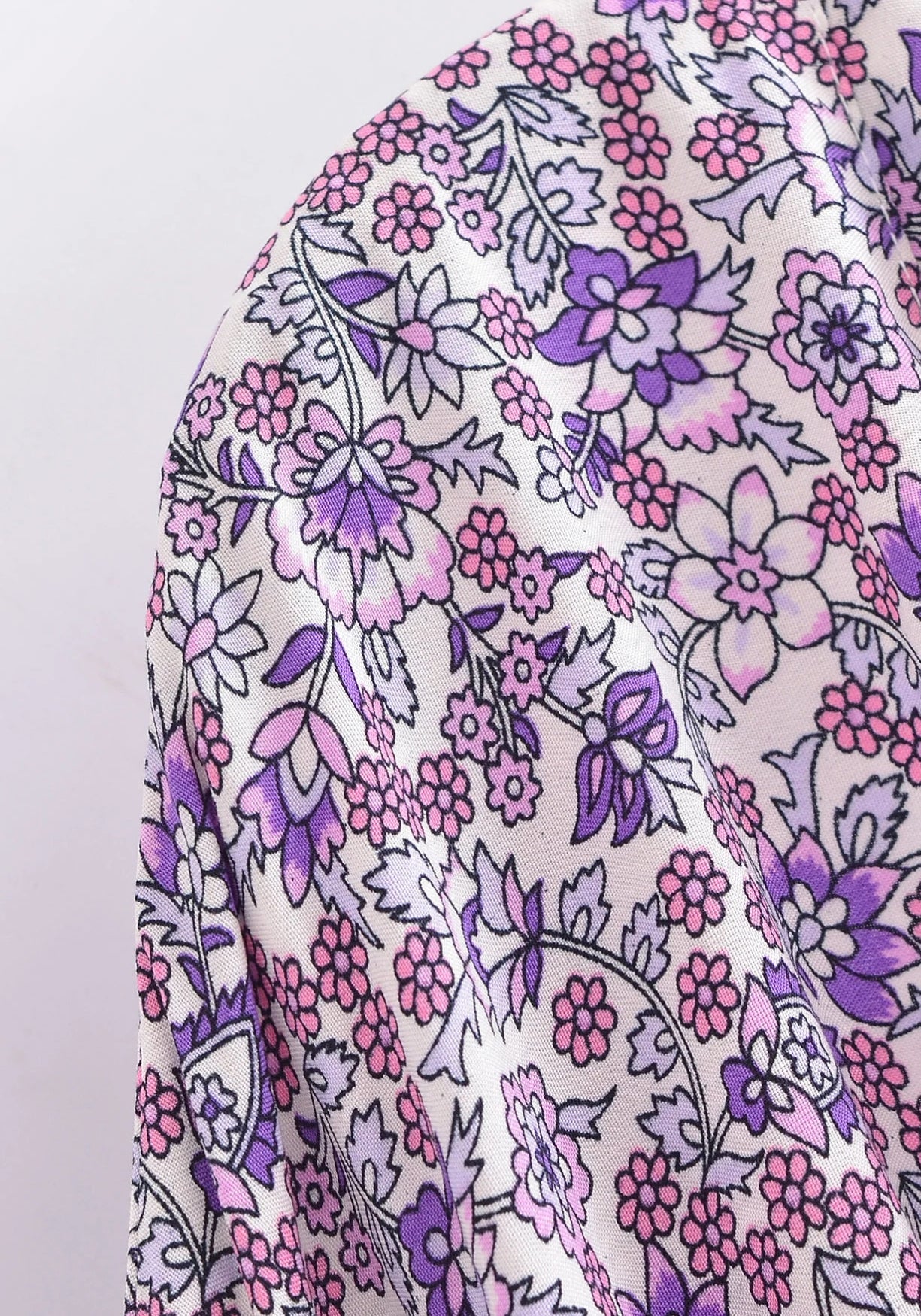 Kimono Femme Floral Léger | Élégant Kimono Long Plage Estival 4