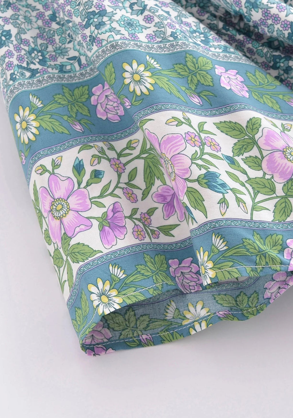 Kimono Femme Floral Léger | Élégant Kimono Long d'Été Bohème 4