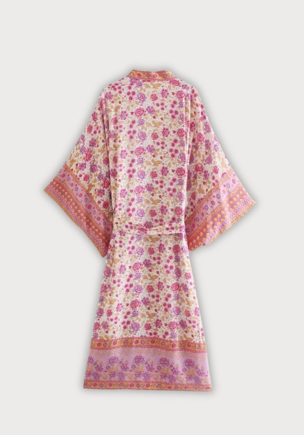 Kimono Femme Floral Long | Chic Ample Été pour Plage et Détente 1