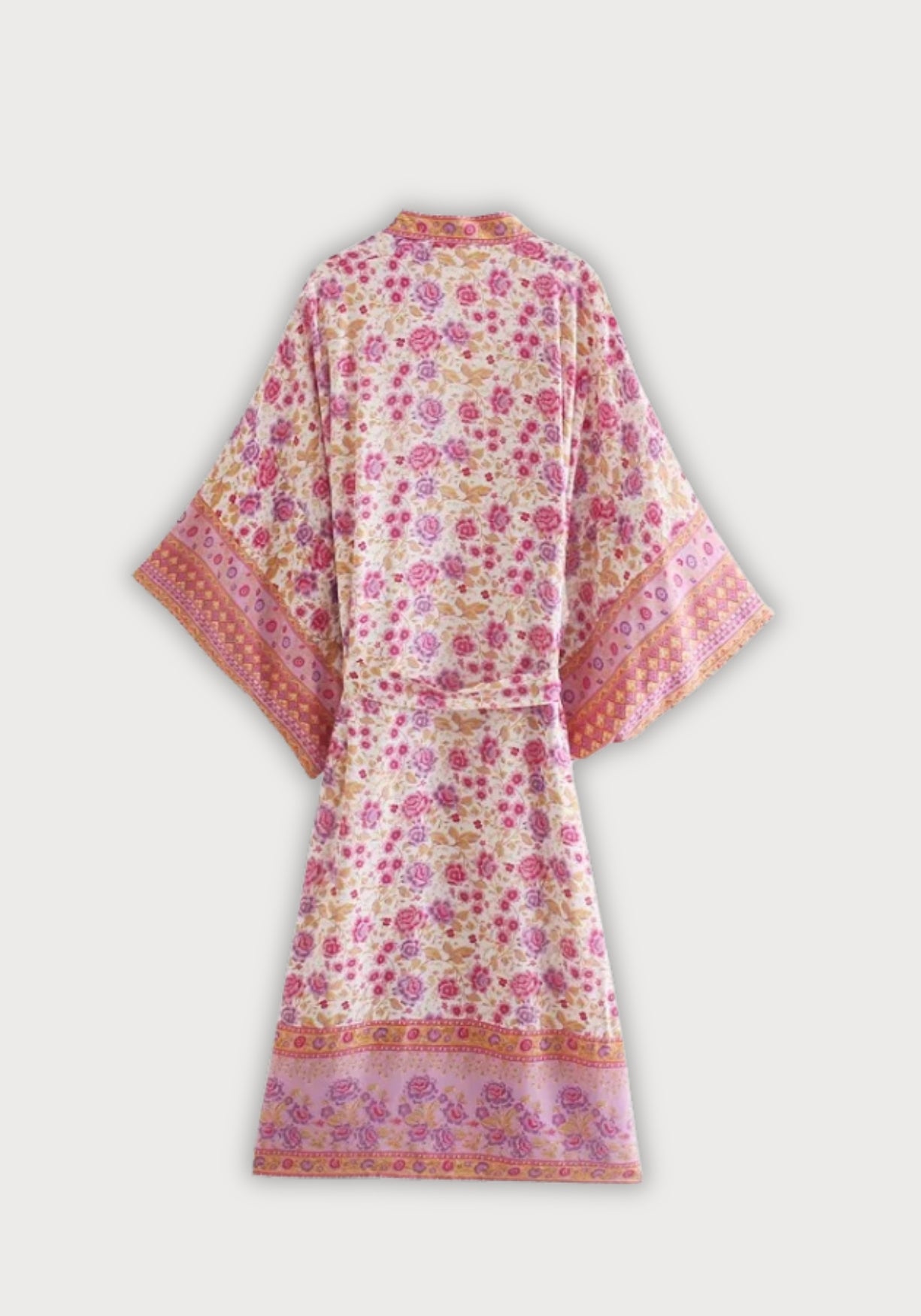 Kimono Femme Floral Long | Chic Ample Été pour Plage et Détente 1