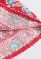 Kimono Femme Floral Rouge | Élégant Long Style Bohème en Coton 4