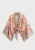 Kimono Femme Imprimé Floral | Aérien et Élégant en Coton Rayonne 0