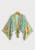 Kimono Femme Léger Floral | Élégant Kimono De Plage Estival 0