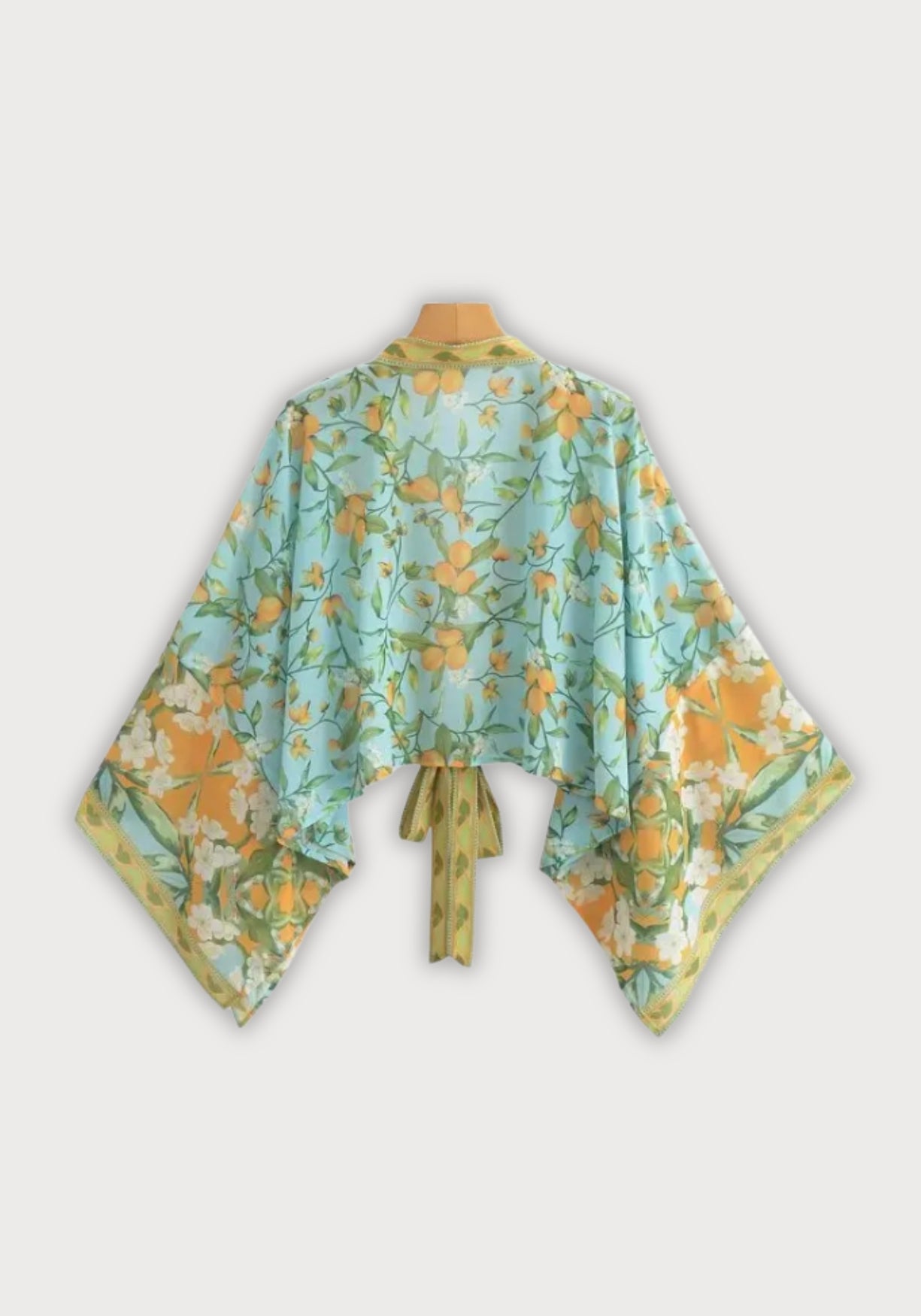Kimono Femme Léger Floral | Élégant Kimono De Plage Estival 1