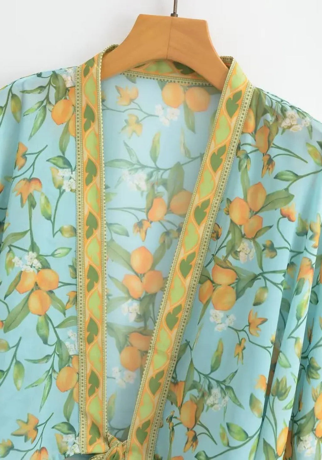 Kimono Femme Léger Floral | Élégant Kimono De Plage Estival 2