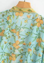 Kimono Femme Léger Floral | Élégant Kimono De Plage Estival 3