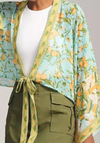 Kimono Femme Léger Floral | Élégant Kimono De Plage Estival 6