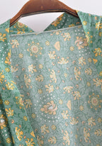 Kimono Femme Viscose Court | Élégant Imprimé Floral d'Été pour Plage 2