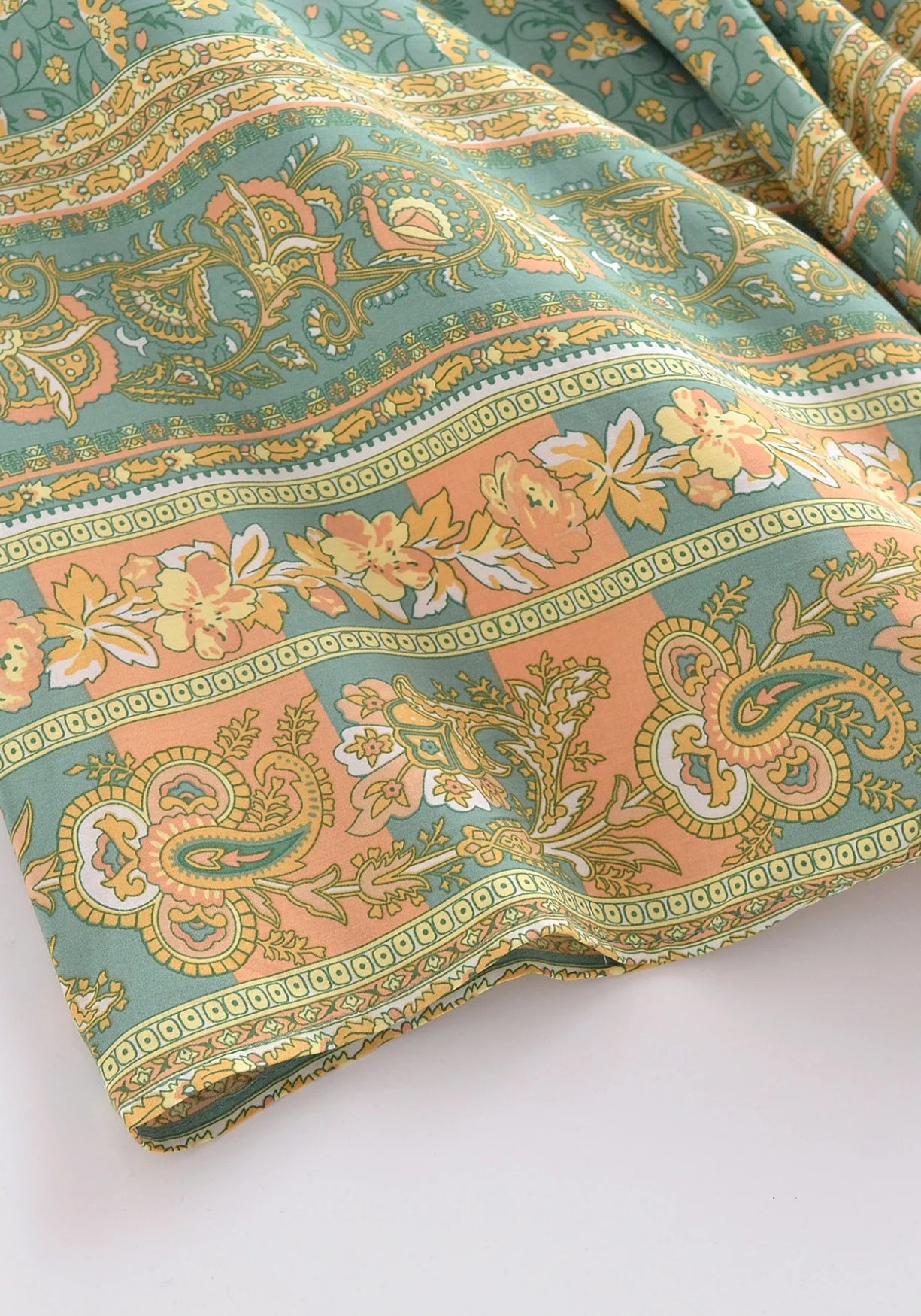 Kimono Femme Viscose Court | Élégant Imprimé Floral d'Été pour Plage 5