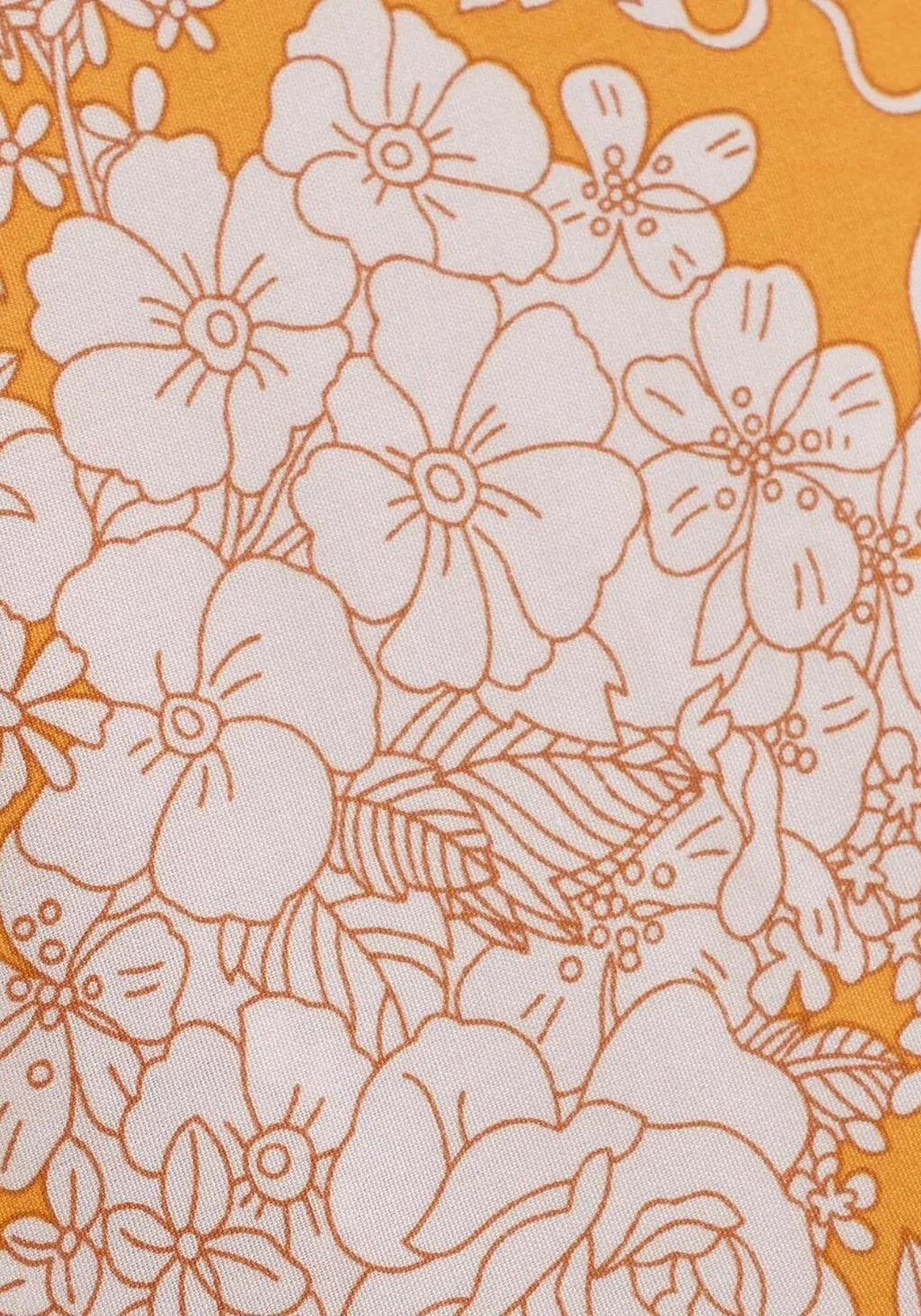 Kimono Femme Viscose Court | Élégant Motif Floral Lumineux pour Plage 5