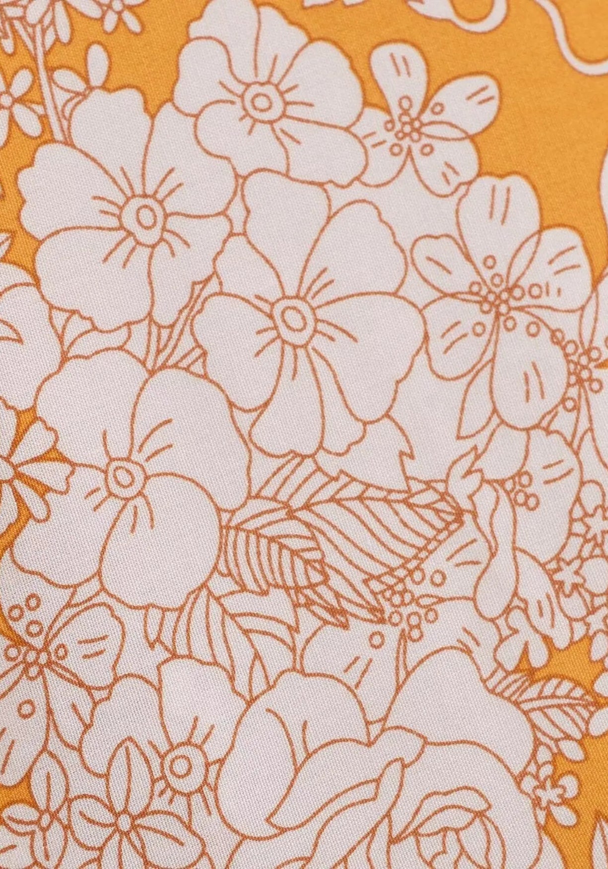 Kimono Femme Viscose Court | Élégant Motif Floral Lumineux pour Plage 5