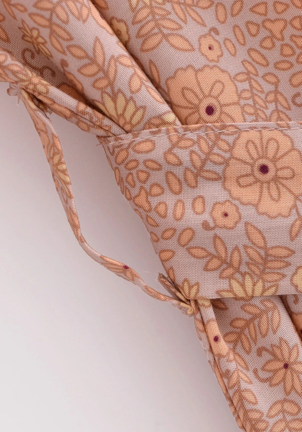 Kimono Femme Viscose Court | Élégant Motif Floral Paon pour Été 3