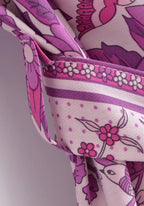 Kimono Femme Viscose Floral | Élégant Court Été Bohème 3