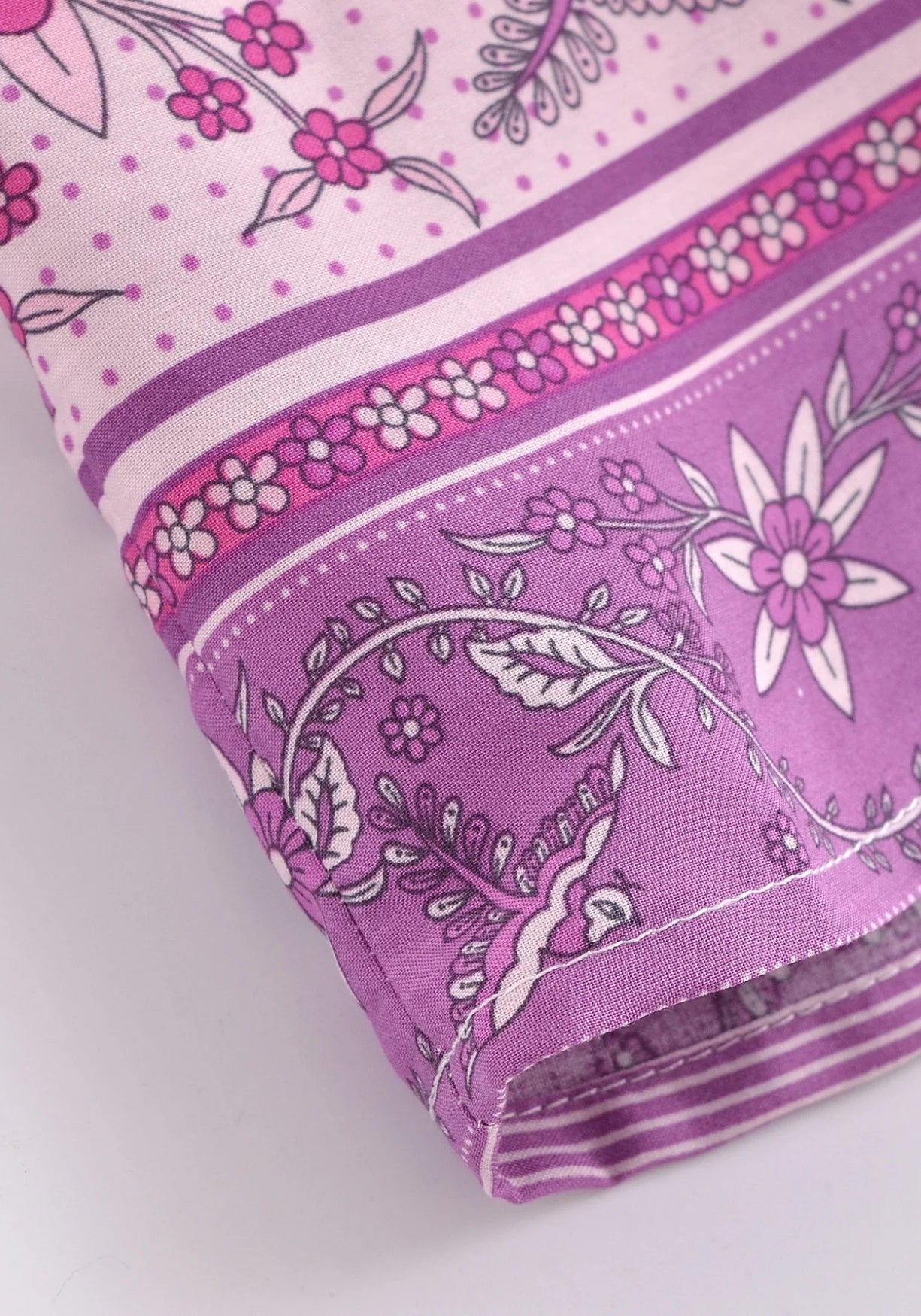 Kimono Femme Viscose Floral | Élégant Court Été Bohème 4
