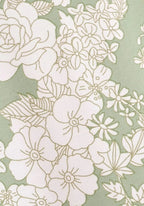 Kimono Femme Viscose Léger | Élégant Motif Floral Court pour Été 5