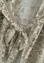 Kimono Femme en Coton | Élégant Kimono Court Floral Léger pour Plage et Détente 5