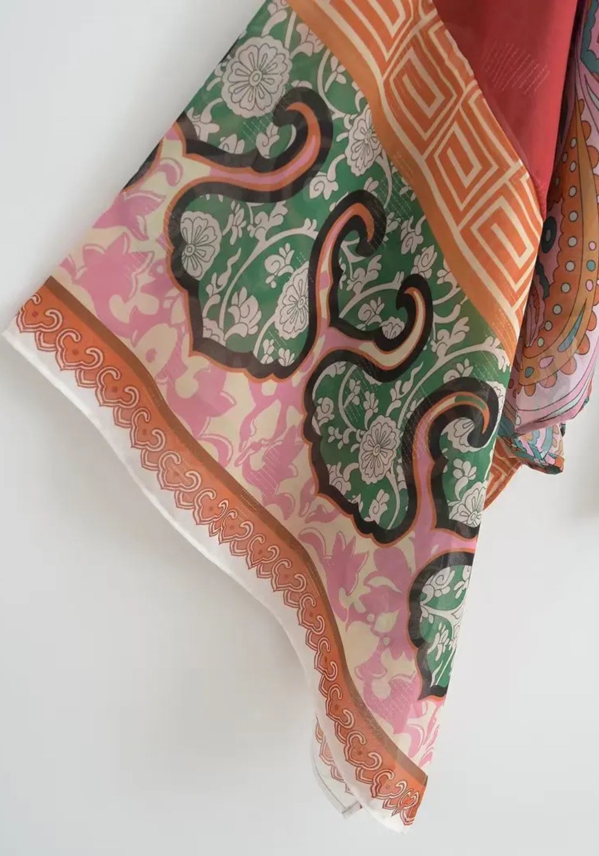 Kimono Femme en Polyester | Élégant Kimono Japonais Court Multicolore 3