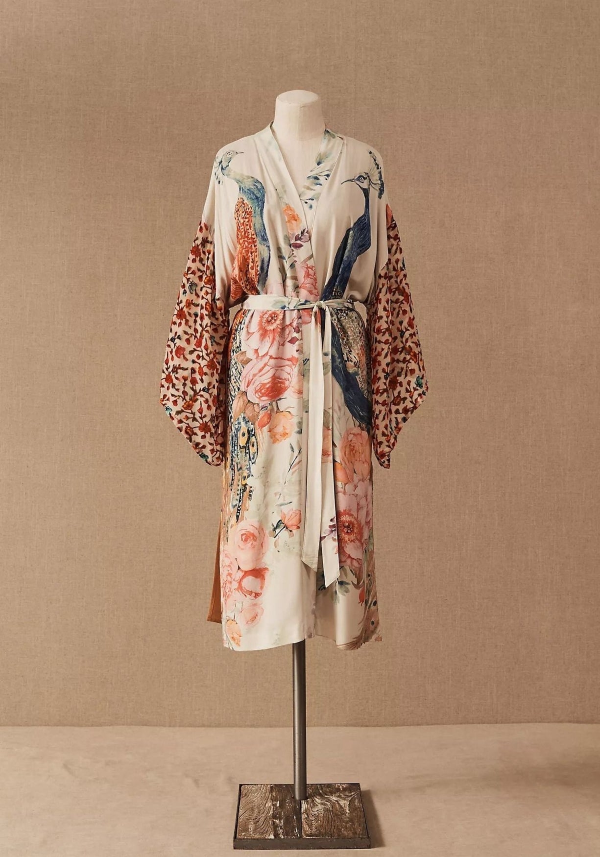 Kimono Femme en Polyester | Élégant Kimono Long de Plage Bohème-Chic pour Été 6