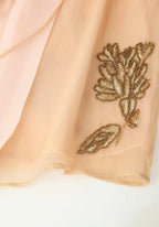 Kimono Femme en Soie Beige | Élégant et Ample Style Japonais 3