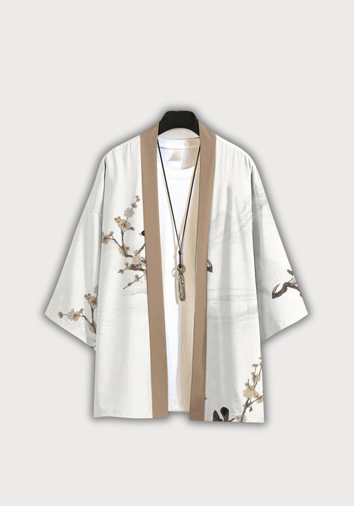 Kimono Homme Japonais Imprimé | Élégant Et Légère Vêtement D'été 0