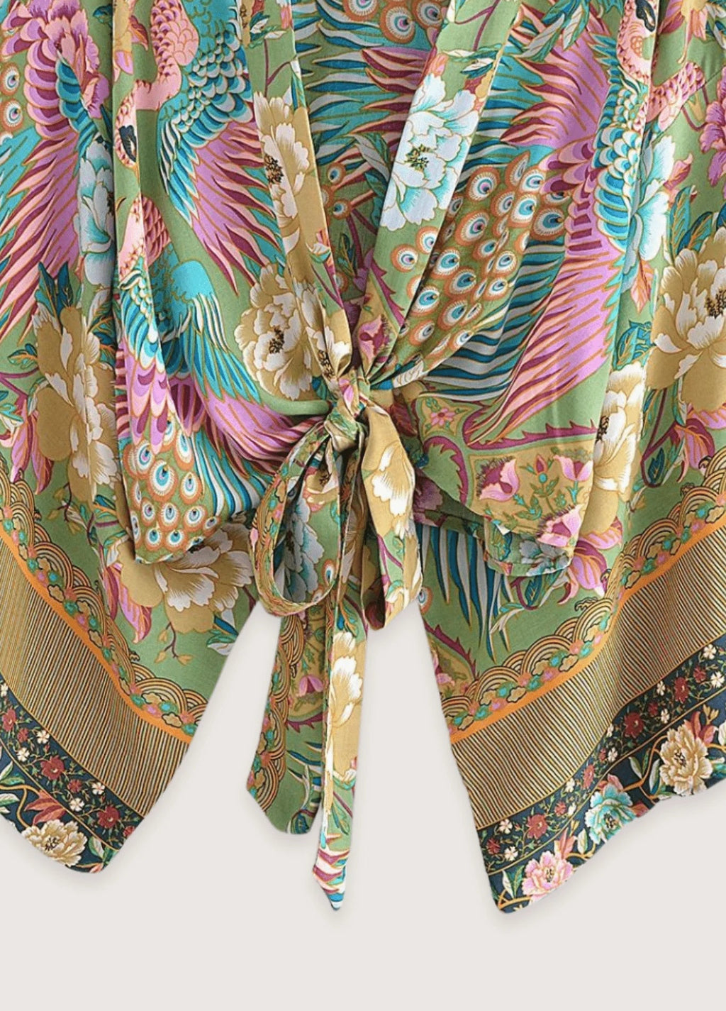 Kimono Japonais Femme en Coton | Élégant Kimono Court Chic et Moderne 3