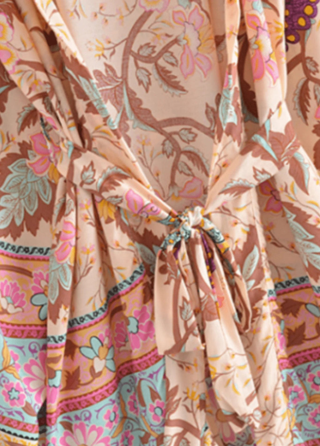 Kimono Japonais Femme en Coton | Élégant et Confortable Kimono Court 2