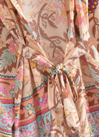 Kimono Japonais Femme en Coton | Élégant et Confortable Kimono Court 2